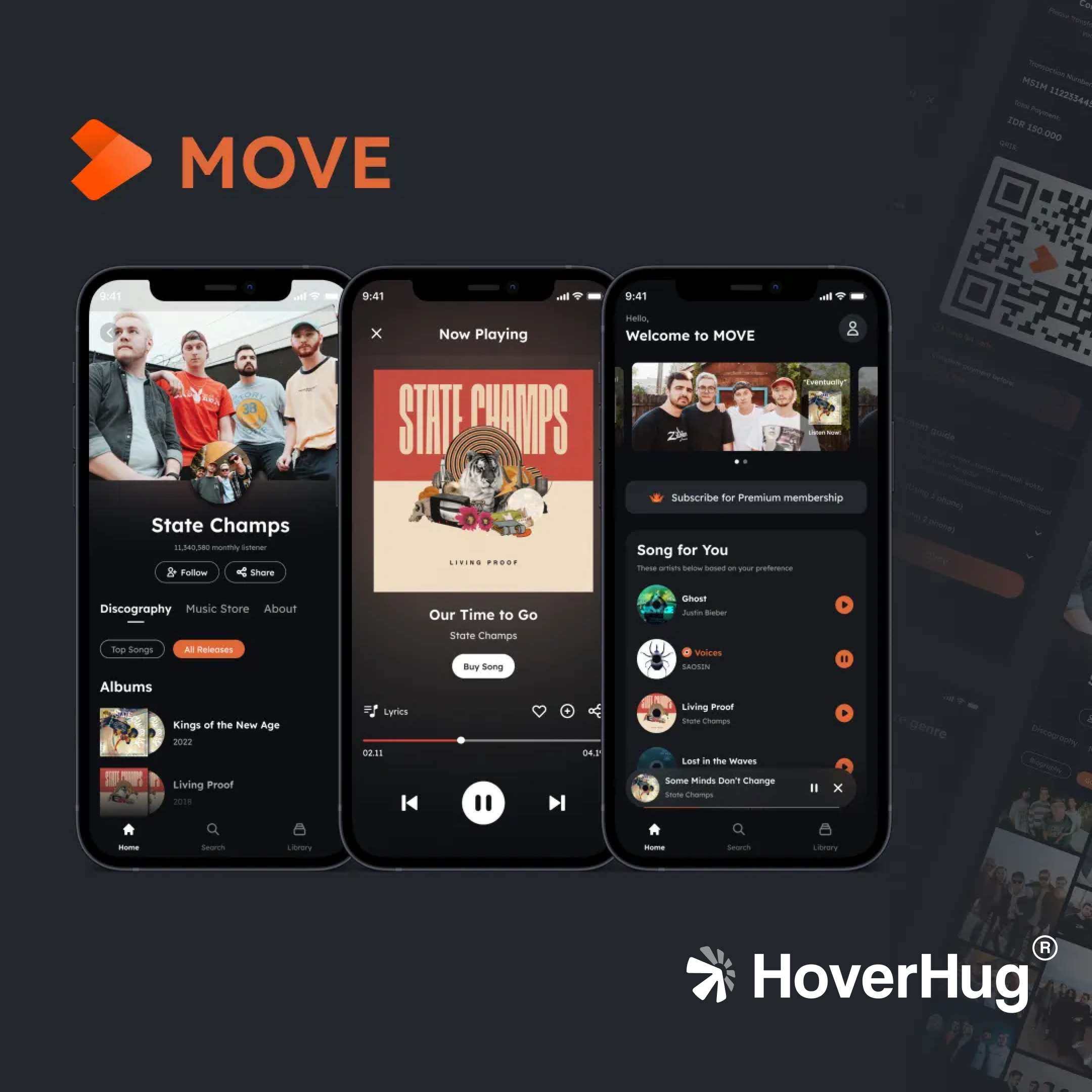 Move - Music Streaming App